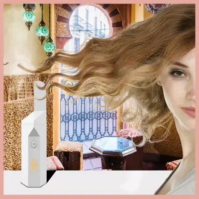 مبخرة كهربائية محمولة - أبيض